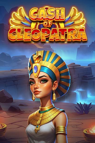 Screenshot des Spiels Cash of Cleopatra im ExciteWin Casino, zeigt die Spieloberfläche und Symbole